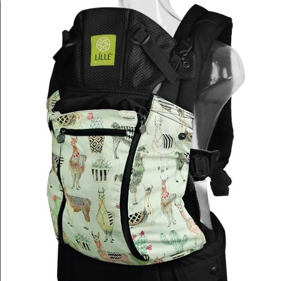 llama baby carrier